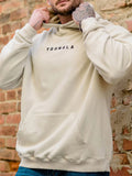 Stylish Thickened Mens Oversized Hoodie Tops