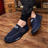 Casual Breathable Canvas Stitching  Deck Shoes