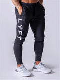 Mens Gym Training Slim Fit Sports Track Pants Trousers