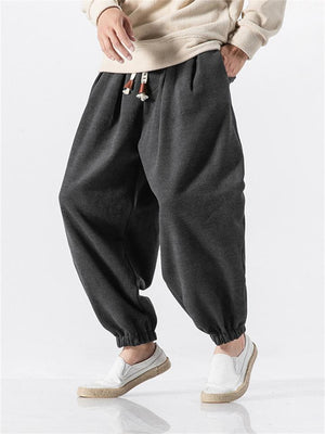 Causal Ultra Soft Drawstring Elastic Waist Sweatpants With Pockets