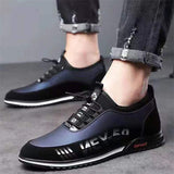 Men's Trendy Soft Upper Casual Flat Shoes for Autumn