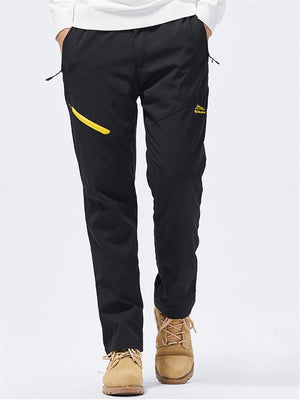 Winter Outdoor Super Warm Thicken Plush Lined Sweatpants