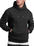 Fashion Comfort Pocket Pullover Oversized Hoodie Men