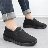 Winter Warm Cotton Lined Comfy Casual Shoes