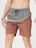 Mens Loose Casual Outdoor Beach Knee Shorts