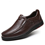 Classic Business Casual Breathable Soft Slip On Dress Shoes