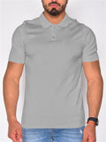 Men's Summer Breathable Short Sleeve Lapel Polo Shirt