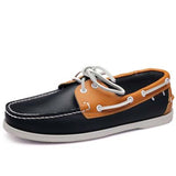 Men's Fashion Leather Boat Shoes