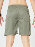 Mens Loose Casual Outdoor Beach Knee Shorts