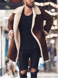 Men's Winter Polar Fleece Suede Cloth Keep Warm Coat