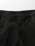 Mens Casual Cotton Sports Knee Pants