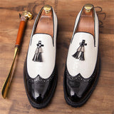 Creative Tassel Decoration Color Matching Fashion Dress Shoes