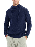 Slim Fit Long Sleeve Half Turtleneck Knitwear Men's Sweater