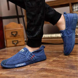 Casual Breathable Canvas Stitching  Deck Shoes