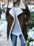 Men's Winter Polar Fleece Suede Cloth Keep Warm Coat