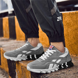 Men's Athletic Sports Ultra Light Lace Up Non Slip Running Shoes