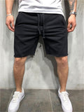 Fitness Running Solid Color Casual Sports Shorts