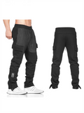 Fashion Casual Sport Loose Solid Track Pants