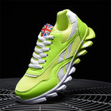 Men's Athletic Sports Ultra Light Lace Up Non Slip Running Shoes