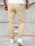 Mens Fashion Casual Solid Color Sports Pants