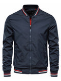 Male Popular Windproof Lightweight Thin Zipper Jacket