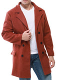 Men's Classic Double Breasted Peacoat