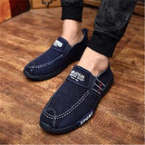 Casual Breathable Canvas Stitching  Deck Shoes