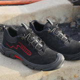 Breathable Slip Resistant Lacer Up Cargo Shoes