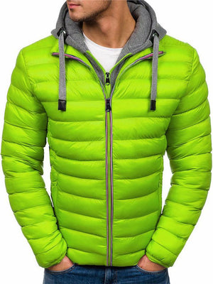 Men's Cozy Hooded Puffer Padded Coat