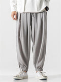 Men's Comfy Loose Linen Harem Pants