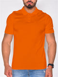 Men's Summer Breathable Short Sleeve Lapel Polo Shirt