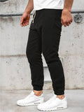 Mens Fashion Casual Solid Color Sports Pants