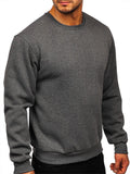 Men's Warm Thick Pullover Sweatshirt for Winter