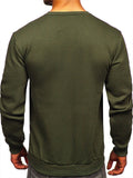 Men's Warm Thick Pullover Sweatshirt for Winter