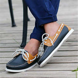 Men's Fashion Leather Boat Shoes