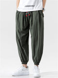 Mens Casual Comfy Loose Lightweight Harem Pants