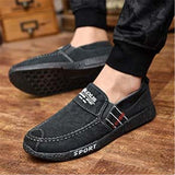 Casual Breathable Canvas Stitching  Deck Shoes