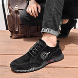 Elegant Simple Sports Leisure Non-Slip Wear-Resistant Genuine Leather Shoes