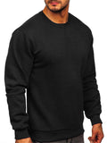 Men's Warm Thick Pullover Sweatshirt for Winter