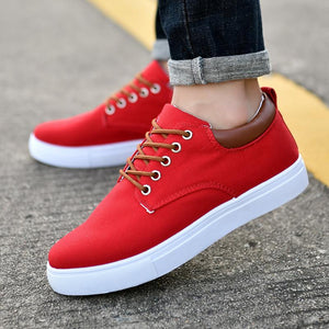 Men's Canvas Flat Casual Shoes