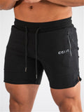 Mens Gym Comfy Print Sports Shorts