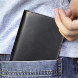 Leather Anti-Theft RFID Blocking Vintage Cash Cards Wallets For Men
