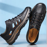 Mens Clmbing Breathable Hollow Out Soft Sneakers