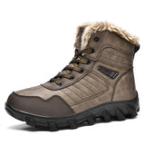 Men's Winter Outdoor Waterpoof Plus Size Super Warm Ankle Boots