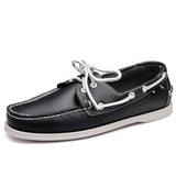 Men's Fashion Leather Boat Shoes