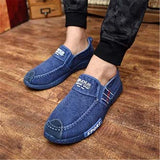 Casual Breathable Canvas Stitching  Deck Shoes