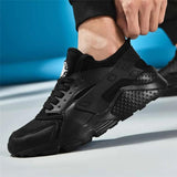 Men Breathable Lace-Up Wide Fit Chunky Sneakers