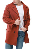 Men's Classic Double Breasted Peacoat