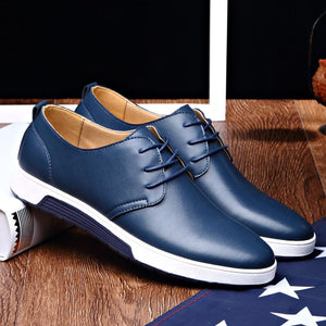 Cozy Business Soft Leather Breathable Casual Shoes