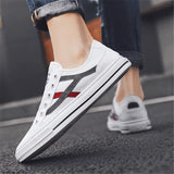 Men's Fashion Casual Stripe Breathable Canvas Shoes